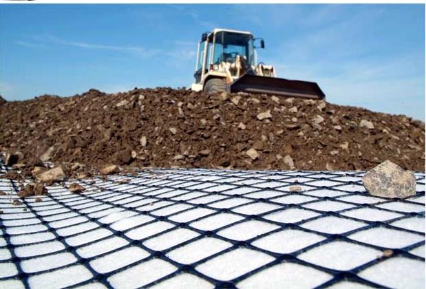 PP Geogrid for soil stabilization